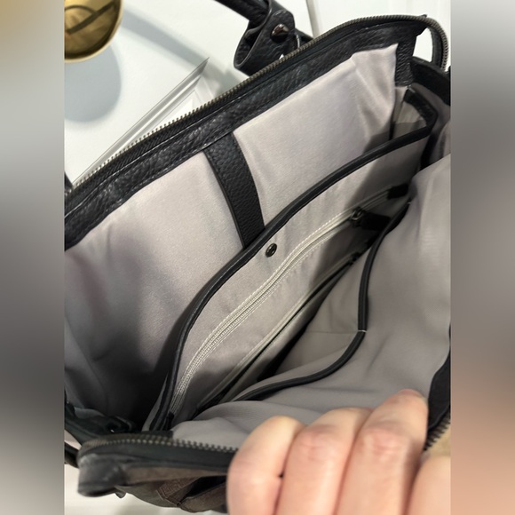 TUMI Stanton Safra Leather Backpack - Earl Grey - Picture 4 of 7